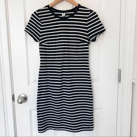 black t shirt shift dress